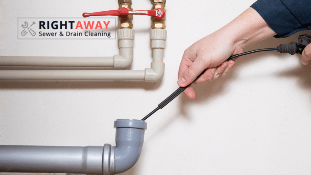 sewer and drain cleaning signs