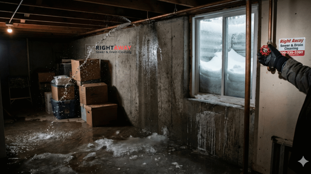 pipe burst twin cities