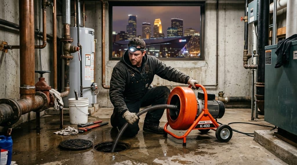 commercial drain cleaning Minneapolis