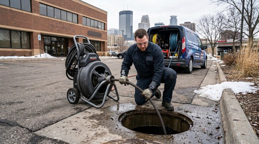 commercial drain cleaning Minneapolis